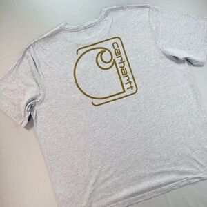 Carhartt Heather Gray Men's Short Sleeve Tee